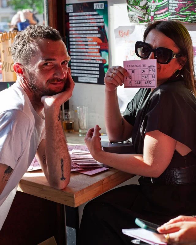 Une Gayguette comme on les aime 🌈🫶

Merci à toutes les personnes présentes pour cette édition du Loto de la Gayguette, vous avez encore retourné le Café Ginette comme il faut ✨

On vous laisse avec quelques souvenirs de la soirée 📸

#cafeginette #gayguette #lotobingo #toulouse #toulousebynight #baratoulouse #soireetoulouse #minimes #dragshow